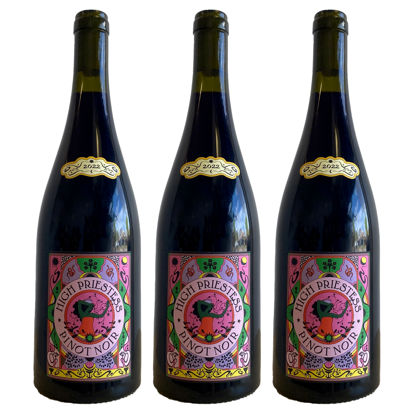 2022 High Priestess Pinot Noir 3 Pack